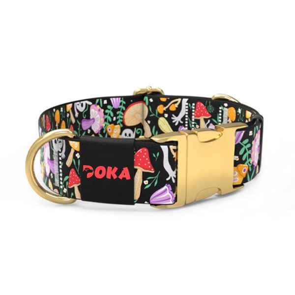 Colorful Nylon Dog Collar Adjustable Durable Lightweight Pet Collar For All Dogs
