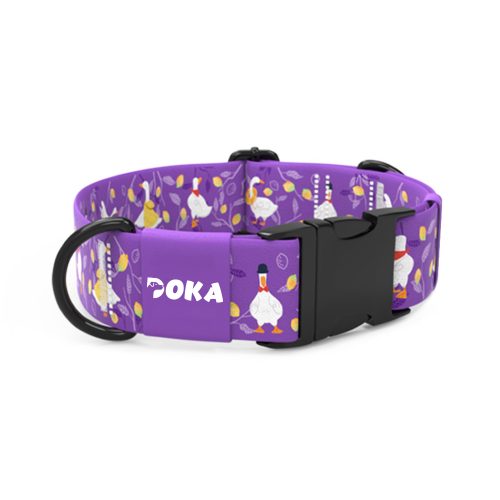 Colorful Nylon Dog Collar Adjustable Durable Lightweight Pet Collar For All Dogs