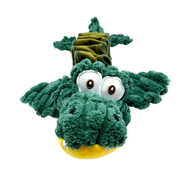 Large Crocodile Plush Squeaky Dog Toy Tough Chew Tug Of War Interactive Play Large Crocodile Plush Squeaky Dog Toy Tough Chew Tug Of War Interactive Play
