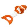 Durable Squeaky Plush Dog Toy Interactive Tug Of War Chew Toy For All Dogs