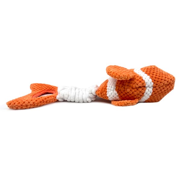 Durable Squeaky Plush Dog Toy Interactive Tug Of War Chew Toy For All Dogs