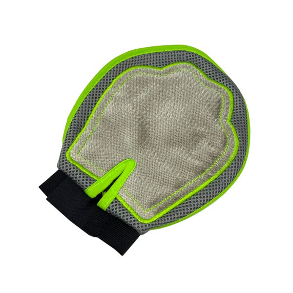 Pet Hair Remover Glove Grooming Deshedding Massage Bathing Mitt For Dogs Cats