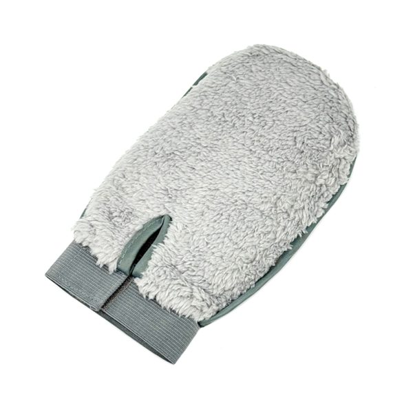 Pet Grooming Glove Double-Sided Deshedding Mitt For Dogs Cats Massage Hair Removal