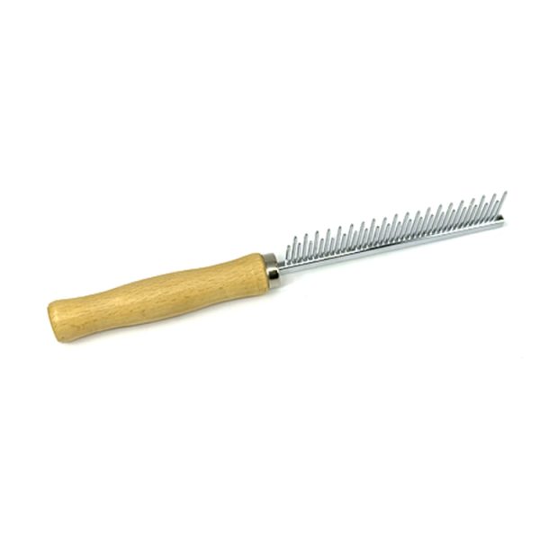 Pet Needle Comb 40PINS Double Row Wooden Handle Dog Cat Grooming Deshedding Brush Pet Needle Comb 40PINS Double Row Wooden Handle Dog Cat Grooming Deshedding Brush