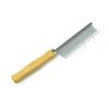 Pet Needle Comb 40PINS Double Row Wooden Handle Dog Cat Grooming Deshedding Brush Pet Needle Comb 40PINS Double Row Wooden Handle Dog Cat Grooming Deshedding Brush