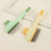 Pet Hair Removal Comb Flea Comb Self-cleaning With Release Button Easy Grooming For Cats Dogs. Pet Hair Removal Comb Flea Comb Self-cleaning With Release Button Easy Grooming For Cats Dogs.