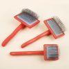 Pet Dematting Slicker Brush Detangles Pet Grooming Brush Reduces Shedding Improves Coat Pet Dematting Slicker Brush Detangles Pet Grooming Brush Reduces Shedding Improves Coat