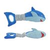 Interactive Shark Plush Dog Toy Squeaky Durable Chew Toy For Large Small Dogs Interactive Shark Plush Dog Toy Squeaky Durable Chew Toy For Large Small Dogs