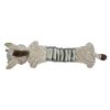 Plush Donkey Dog Toy Squeaky Interactive Chew Tug Toy For Small Medium And Large Dogs