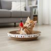 Cat Scratcher Bowl Bed Corrugated Cardboard Lounge Pad For Cats To Scratch Rest Cat Scratcher Bowl Bed Corrugated Cardboard Lounge Pad For Cats To Scratch Rest