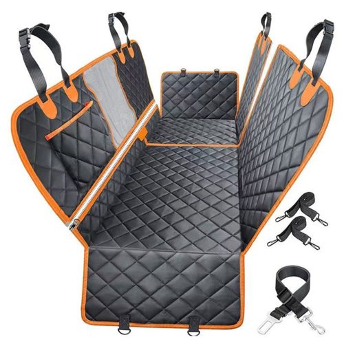 Pet Car Seat Cover For Back Seat,Non-Slip Backseat Protector With Mesh Window Pet Car Seat Cover For Back Seat,Non-Slip Backseat Protector With Mesh Window
