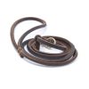 Pet Genuine Leather Leash Slip Lead Adjustable Dog Training Leash For Small Dogs