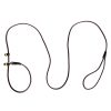 Lightweight Adjustable Durable Pet Genuine Leather Slip Lead For Small Medium Dogs Lightweight Adjustable Durable Pet Genuine Leather Slip Lead For Small Medium Dogs
