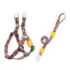 Durable Nylon Pet Harness And Leash Set Adjustable Safe Comfortable For Dogs