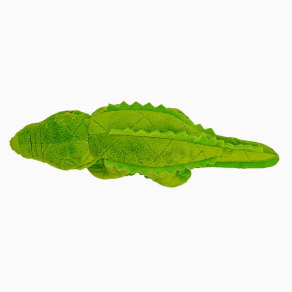Green Crocodile Squeaky Pet Plush Toy Dog Soft Chew Interactive Training Toy Green Crocodile Squeaky Pet Plush Toy Dog Soft Chew Interactive Training Toy