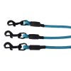 Triple-Head Dog Leash For 3 Dogs Heavy Duty Nylon Rope 3-in-1 Walking Lead With Metal Clips Triple-Head Dog Leash For 3 Dogs Heavy Duty Nylon Rope 3-in-1 Walking Lead With Metal Clips