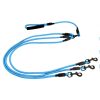 Triple-Head Dog Leash For 3 Dogs Heavy Duty Nylon Rope 3-in-1 Walking Lead With Metal Clips Triple-Head Dog Leash For 3 Dogs Heavy Duty Nylon Rope 3-in-1 Walking Lead With Metal Clips
