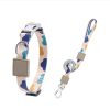 Durable Nylon Pet Collar Leash Set Adjustable Comfortable For Small Medium Large Dogs
