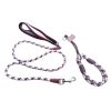Durable Nylon Pet Collar Leash Set Heavy Duty Adjustable Comfortable For Dogs Cats Durable Nylon Pet Collar Leash Set Heavy Duty Adjustable Comfortable For Dogs Cats