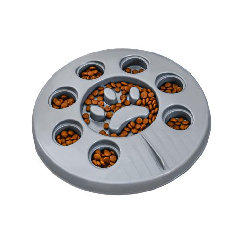 Round Pet Slow Feeder Puzzle Bowl Interactive Toy For Healthy Eating Round Pet Slow Feeder Puzzle Bowl Interactive Toy For Healthy Eating
