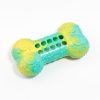 TPR Pet Chew Bone Toy Treat Dispensing Slow Feeding Teeth Cleaning Bite-Resistant Dog Toy TPR Pet Chew Bone Toy Treat Dispensing Slow Feeding Teeth Cleaning Bite-Resistant Dog Toy