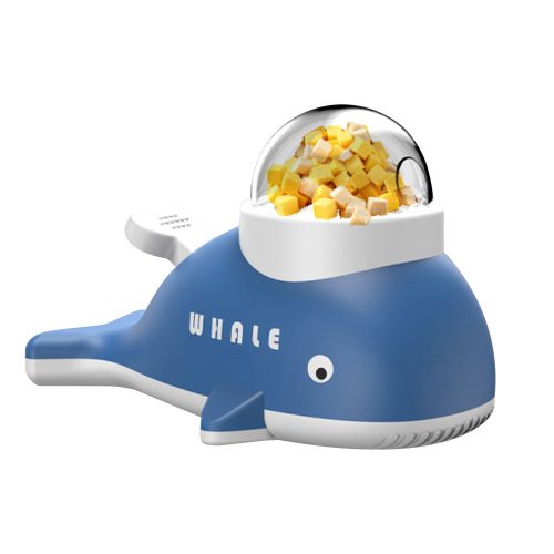 Whale Shaped Pet Treat Dispenser Freeze Self Amusing Anti Boredom Toy For Pets Whale Shaped Pet Treat Dispenser Freeze Self Amusing Anti Boredom Toy For Pets