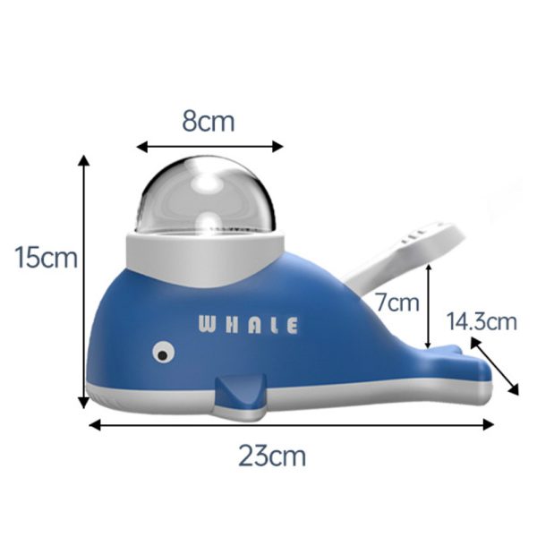 Whale Shaped Pet Treat Dispenser Freeze Self Amusing Anti Boredom Toy For Pets Whale Shaped Pet Treat Dispenser Freeze Self Amusing Anti Boredom Toy For Pets