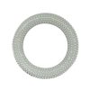 Dog TPR Ring Chew Toy Non Toxic Safe Wear Resistant Durable Interactive Teeth Cleaning Toy