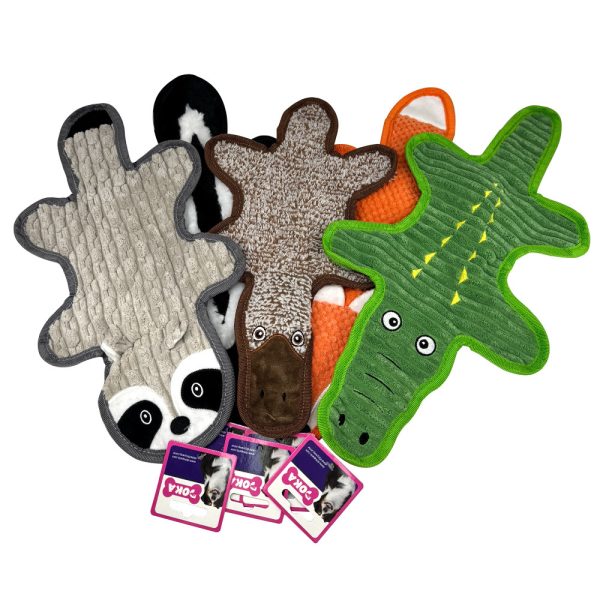 5 Pack No Stuffing Squeaky Dog Toys For Large Dogs Interactive Durable Plush Chew Toy 5 Pack No Stuffing Squeaky Dog Toys For Large Dogs Interactive Durable Plush Chew Toy