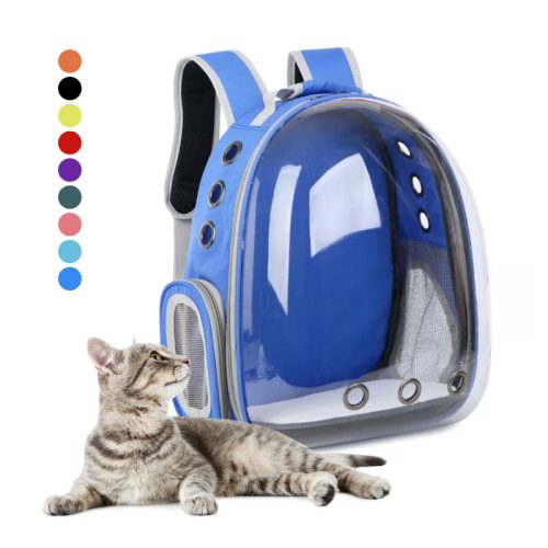 Pet Space Cat Carrier Panoramic Breathable Capsule Design Anti Escape Non Stuffy Pet Space Cat Carrier Panoramic Breathable Capsule Design Anti Escape Non Stuffy