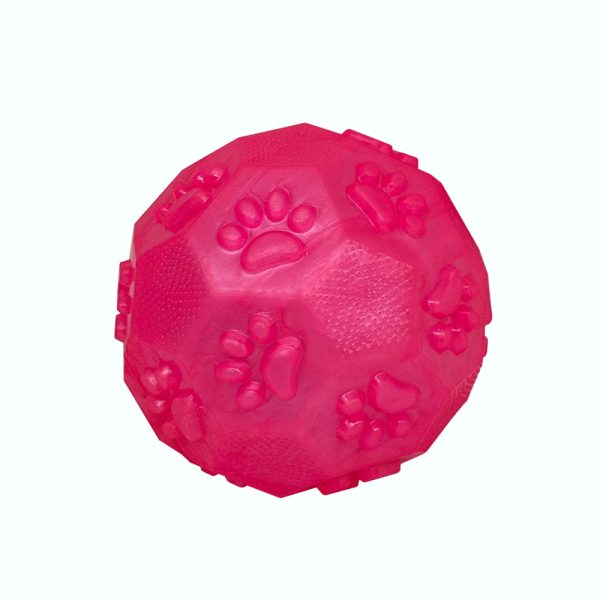 Pet TPR Toy Chew Resistant Squeaky Toy Ball Interactive Molar Tool For Dogs Pet TPR Toy Chew Resistant Squeaky Toy Ball Interactive Molar Tool For Dogs