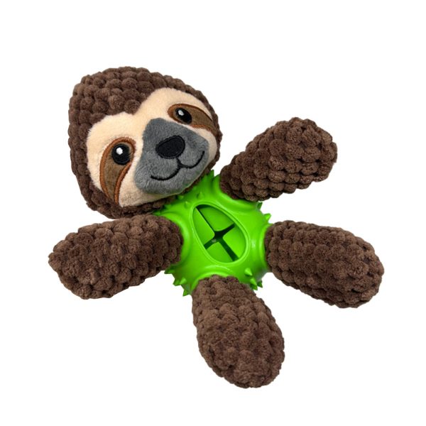 Dog Plush Toy Stuffed Soft Puppy Chew Toy With Treat Dispenser Squeaky Interactive Dog Toy Dog Plush Toy Stuffed Soft Puppy Chew Toy With Treat Dispenser Squeaky Interactive Dog Toy