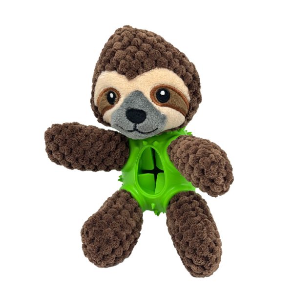 Dog Plush Toy Stuffed Soft Puppy Chew Toy With Treat Dispenser Squeaky Interactive Dog Toy Dog Plush Toy Stuffed Soft Puppy Chew Toy With Treat Dispenser Squeaky Interactive Dog Toy