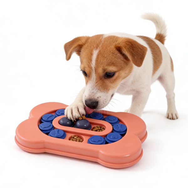Dog Training Toy Puzzle Foraging Plate Interactive Toys For IQ Training Toy Dog Training Toy Puzzle Foraging Plate Interactive Toys For IQ Training Toy