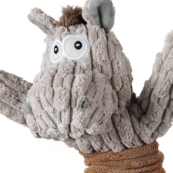 Squeaky Dog Toy Durable Large Breed Interactive Toy Stuffed Plush Dog Toy With Crinkle Paper Squeaky Dog Toy Durable Large Breed Interactive Toy Stuffed Plush Dog Toy With Crinkle Paper