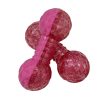 Bone-Shaped TPR Pet Teeth Cleaning Toy Durable Chew Toy For Dogs Reduce Tartar