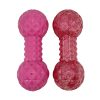 Bone-Shaped TPR Pet Teeth Cleaning Toy Durable Chew Toy For Dogs Reduce Tartar