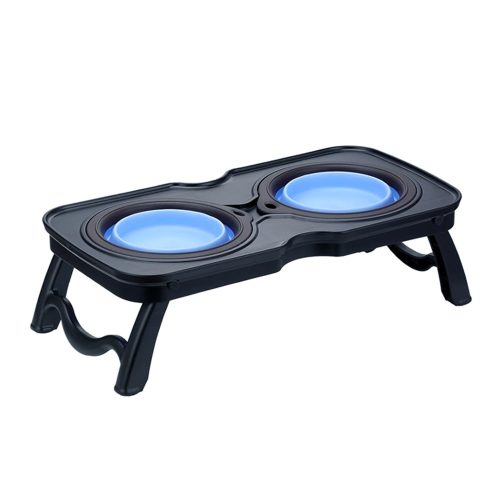 Raised Dog Food Bowl Set Elevated Silicone Pet Food Bowl With Stand For Dogs And Cats Raised Dog Food Bowl Set Elevated Silicone Pet Food Bowl With Stand For Dogs And Cats