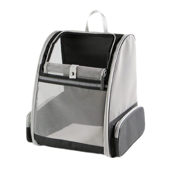 Cat Backpack Carrier Foldable Large Space Foldable Large Space Transparent Breathable Pet Bag