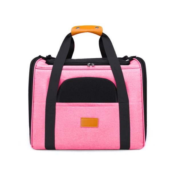Travel Cat Bag Fashionable Outdoor Portable Foldable Breathable Portable Pet Bag