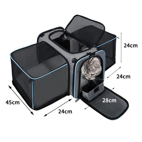 Cat Carrier Bag Airline Approved Soft Side Pet Travel Expandable Foldable Dog Carrier Cat Carrier Bag Airline Approved Soft Side Pet Travel Expandable Foldable Dog Carrier