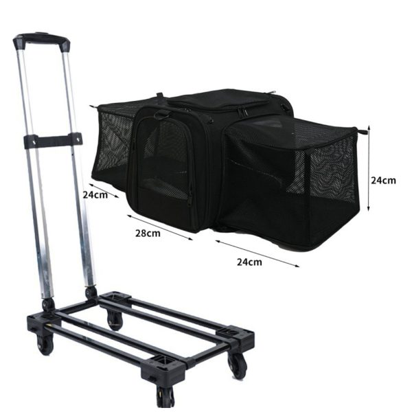 Cat Carrier Bag Airline Approved Soft Side Pet Travel Expandable Foldable Dog Carrier Cat Carrier Bag Airline Approved Soft Side Pet Travel Expandable Foldable Dog Carrier