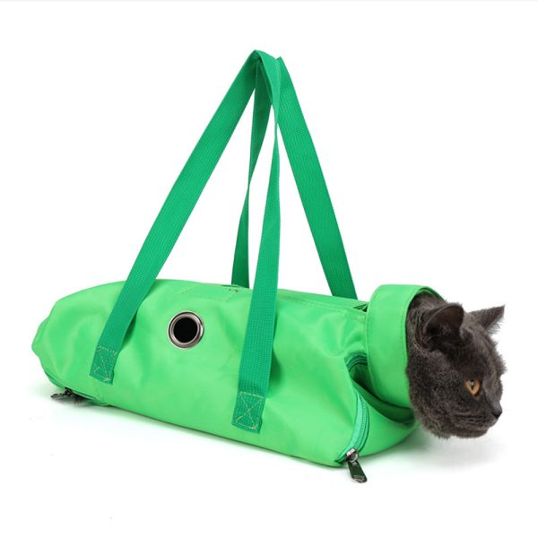 Pet Purse Carrier Foldable Restraint Bag Helper for Nail Trimming Teeth Cleaning Ears Injecting Pet Purse Carrier Foldable Restraint Bag Helper for Nail Trimming Teeth Cleaning Ears Injecting