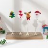 Christmas Cat Scratcher Toy With Spring Wobble Wand Santa, Reindeer, Snowman, Xmas Tree Christmas Cat Scratcher Toy With Spring Wobble Wand Santa, Reindeer, Snowman, Xmas Tree