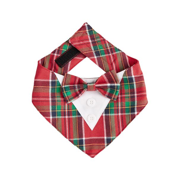 Cute Dog Cat Christmas Bandana Triangle Bibs, Festive Holiday Party Costume For Puppy Pets Cute Dog Cat Christmas Bandana Triangle Bibs, Festive Holiday Party Costume For Puppy Pets